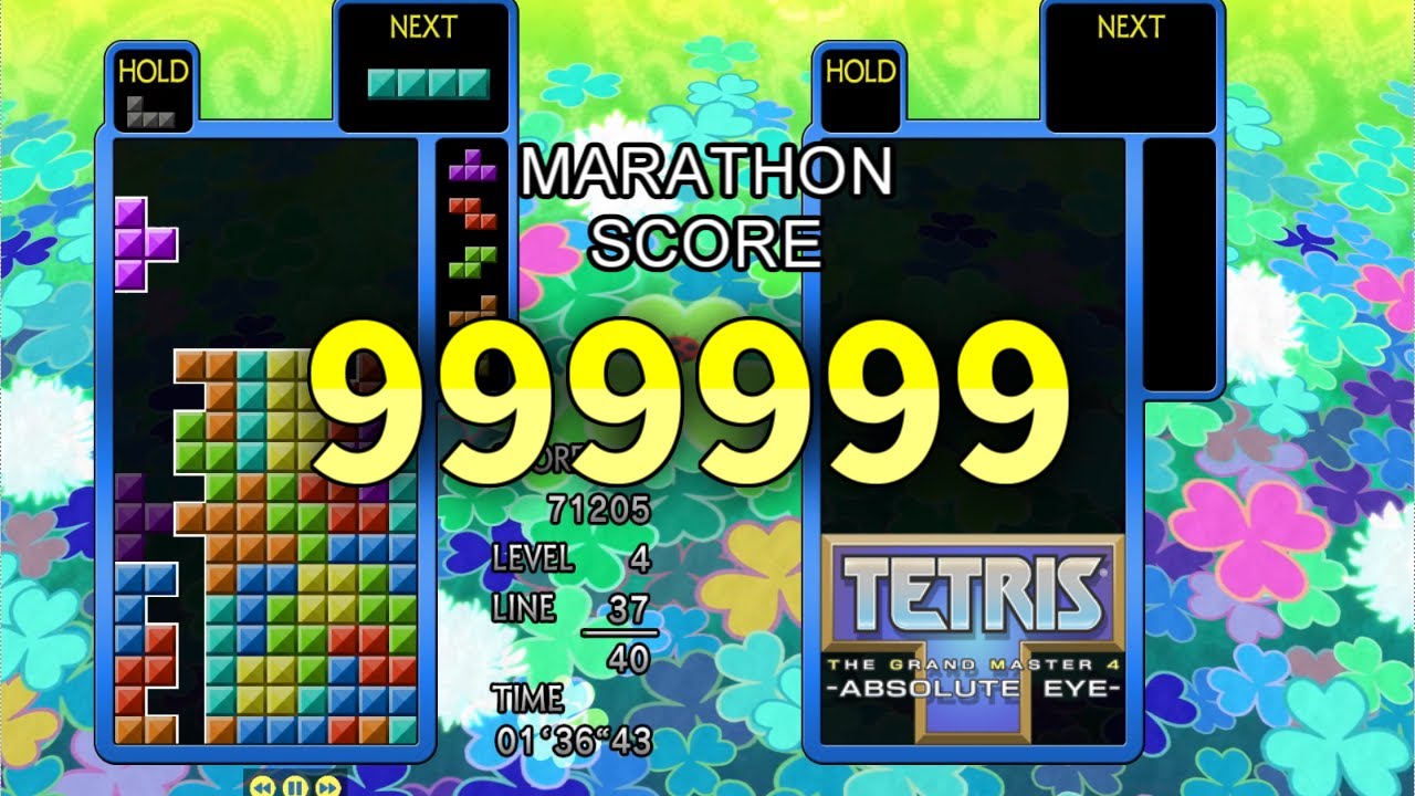 MARATHON　スコアカンスト 【TETRIS THE GRAND MASTER 4】