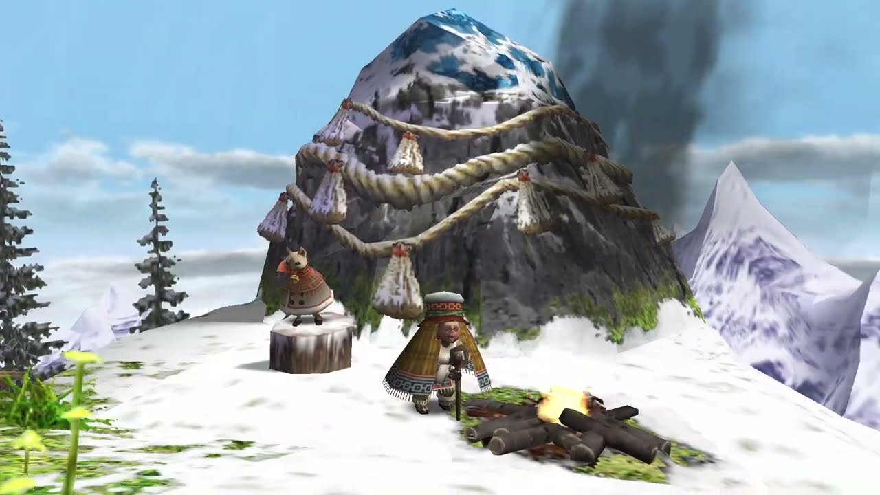 MHFU Part 1 Mountain Herb Picking Deliver 5 Mountain Herbs Monster Hunter Freedom Unite Longplay