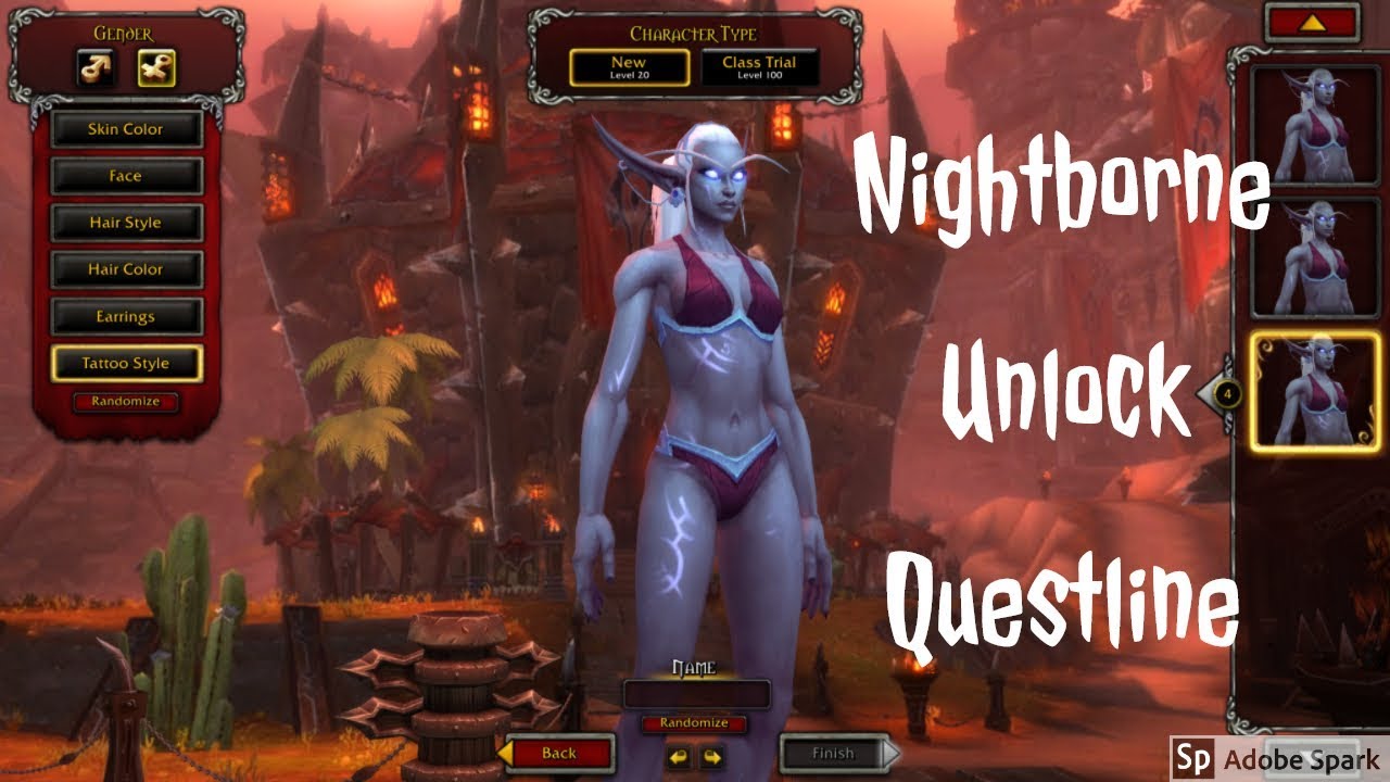 Nightborne Allied Race Unlocking Quest Line