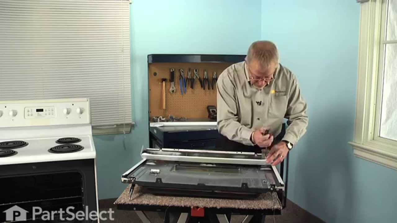 Range/Stove/Oven Repair - Replacing the Door Handle (Frigidaire Part # 316270201)