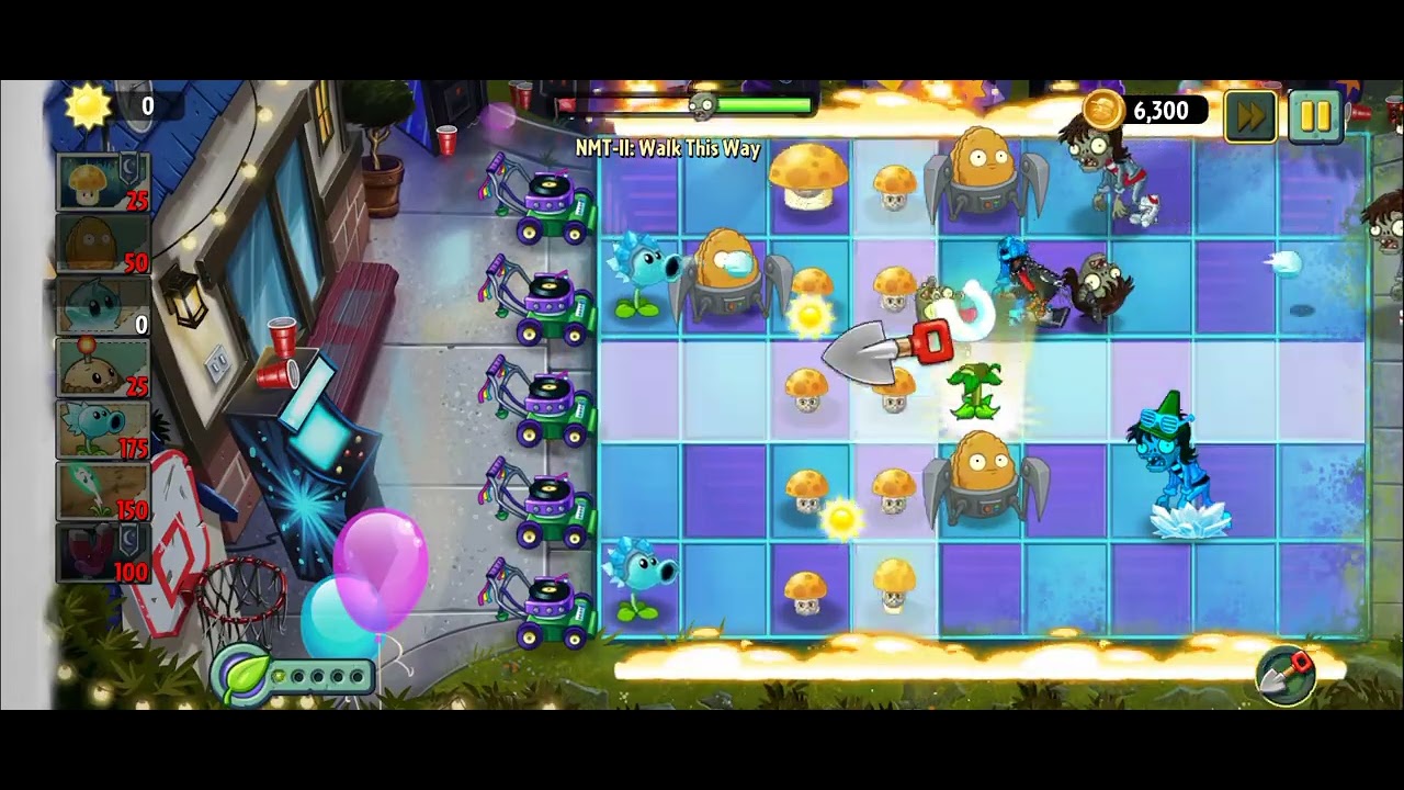 PvZ2 AltverZ Neon Mixtape Tour Normal Level 1-10