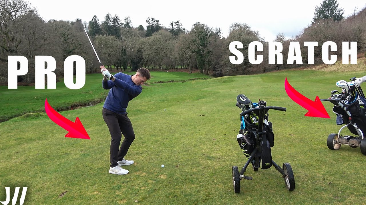 Pro Vs Scratch Golfer | Serious Golf Match | Front 9...