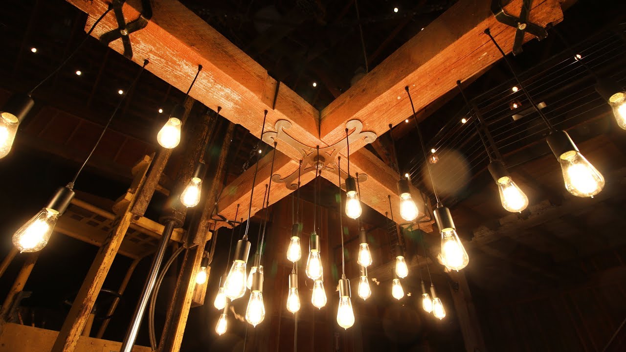 Retractable Party Barn Chandelier - pt. 1/4