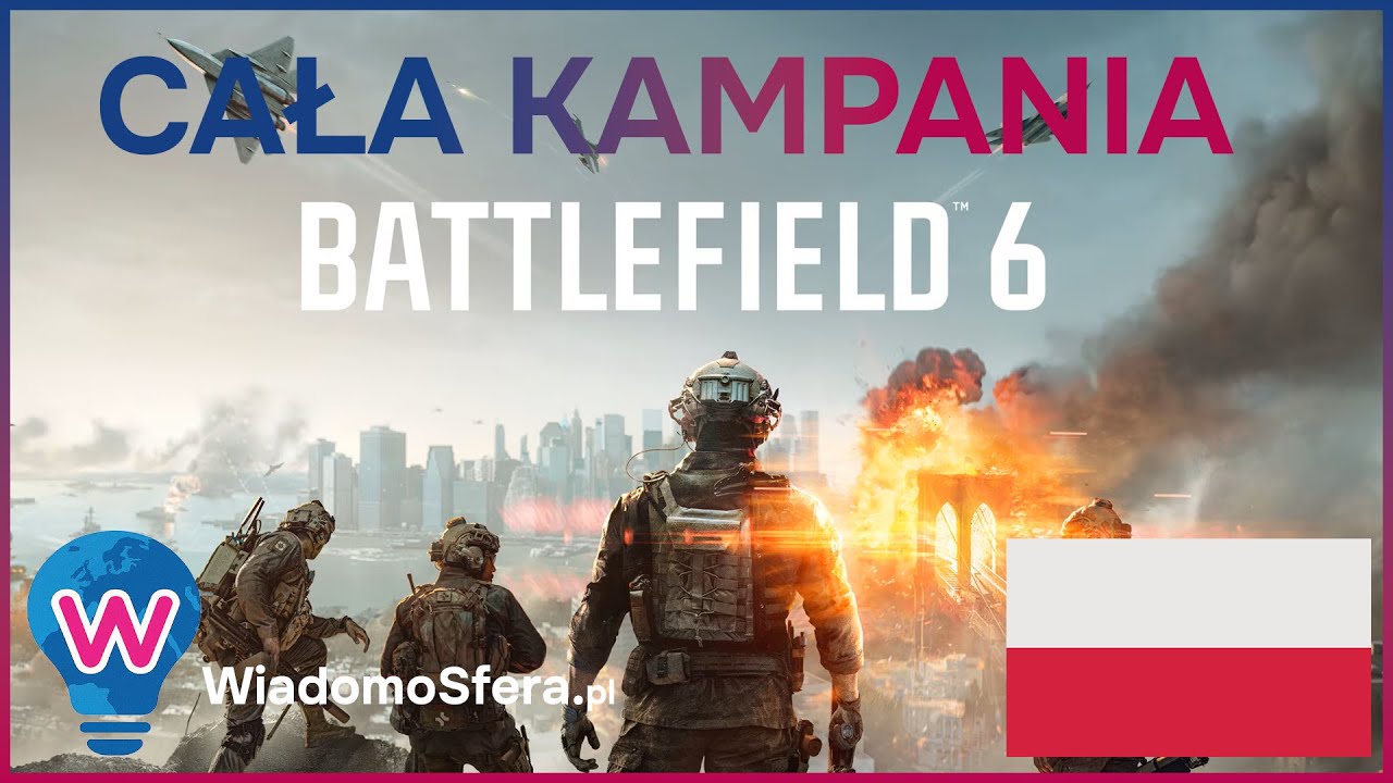 Battlefield 6 | CAŁA KAMPANIA PEŁNE PRZEJŚCIE - GAMEPLAY PS5 POLSKA WERSJA