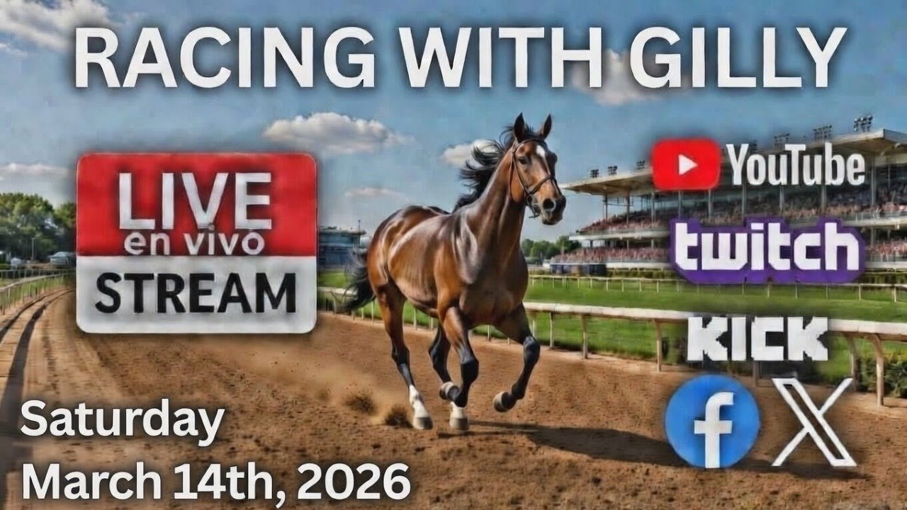 🔴LIVE Horse Racing | Aqueduct | Colonial Downs | Virginia Derby | Gulfstream Park | en vivo