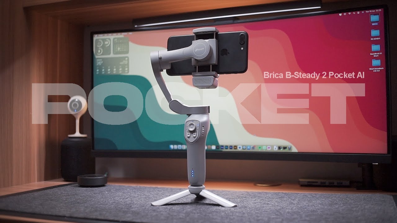 Gimbal Smartphone Murah + Fitur AI | Brica B-Steady 2 Pocket AI
