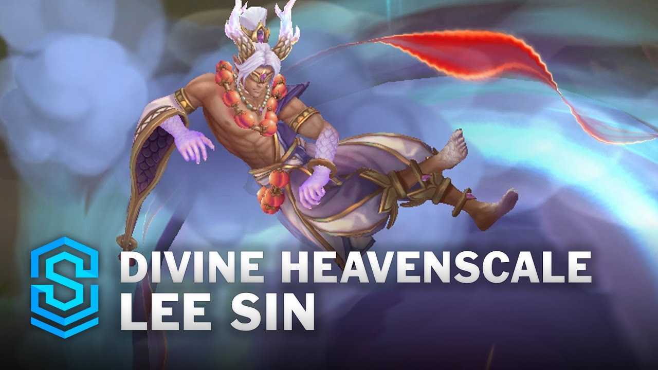 Divine Heavenscale Lee Sin Skin Spotlight - Pre-Release - PBE Preview - League of Legends