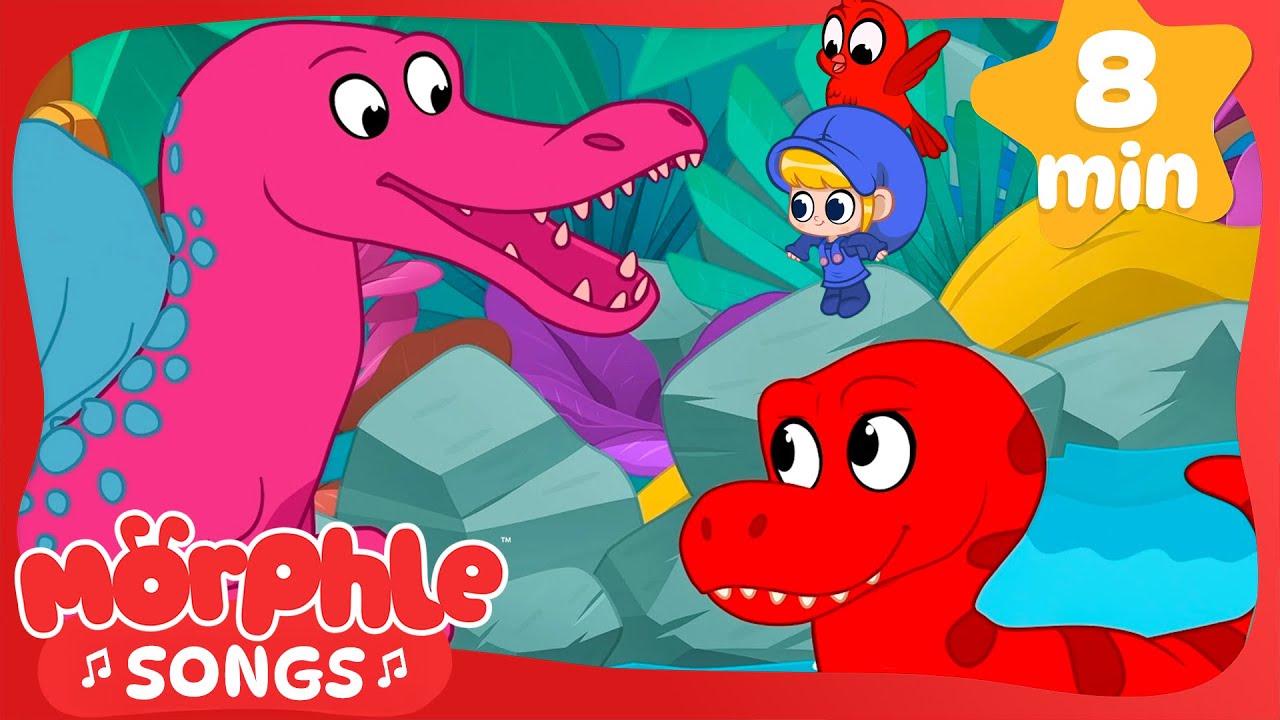 Fun Animal Friends in The Jungle! 🎶| Morphle's Sing Along | Nursery Rhymes and Kids Songs