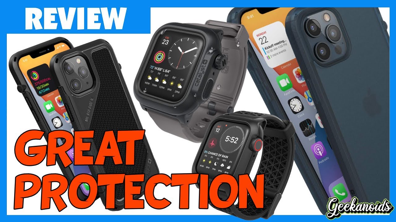 Catalyst Protection for your Apple Watch & iPhone
