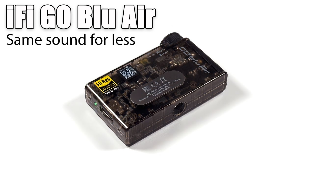 Обзор Bluetooth-ресивера iFi GO Blu Air