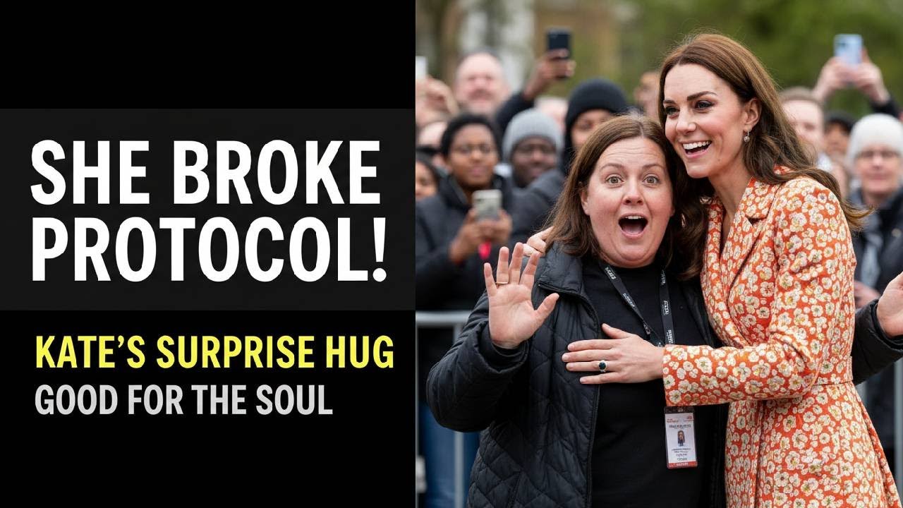 The Royal Hug! Kate Middleton’s Unplanned Detour to a Welsh Thrift Store