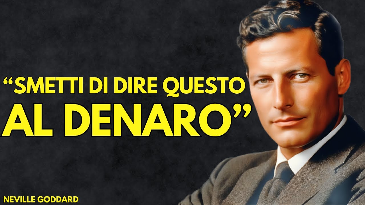 Il Denaro Sta Scappando da Te per UNA Ragione Imbarazzante | Neville Goddard Insegnante