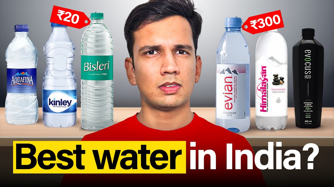 I Tested India's Top Water Brands. Results are SHOCKING!