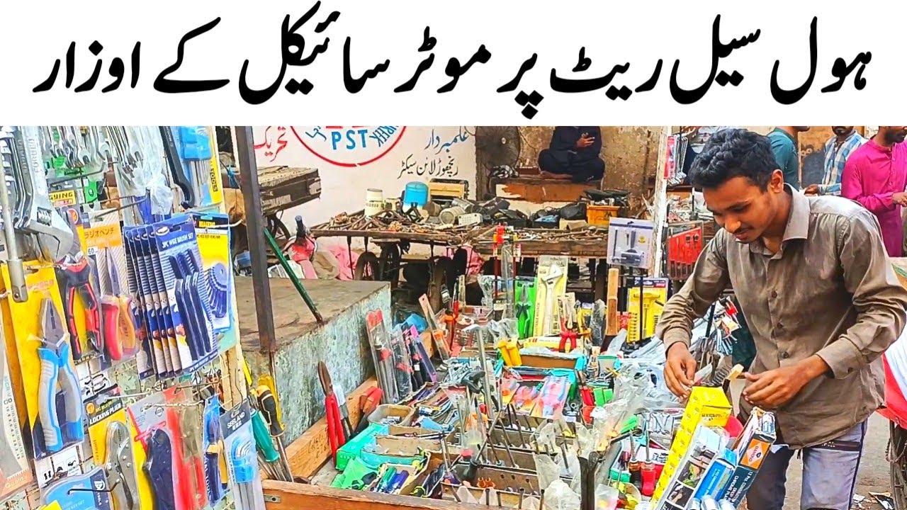 Motorcycle tools kit at Cheap rates Best Tools For Repairing Bikes Toolkit stall @focus with fahim