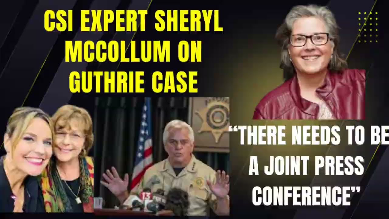 Nancy Guthrie Case Day 19: CSI Sheryl McCollum on DNA, FBI Coordination & The Role of Public Tips