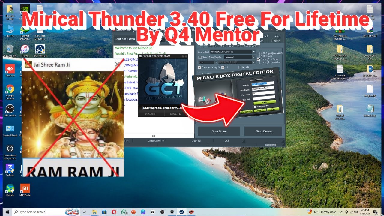 Mirical thunder 3.40 With Keygen Download & Setup By Q4 Mentor. LifeTime With Free Updates. #like