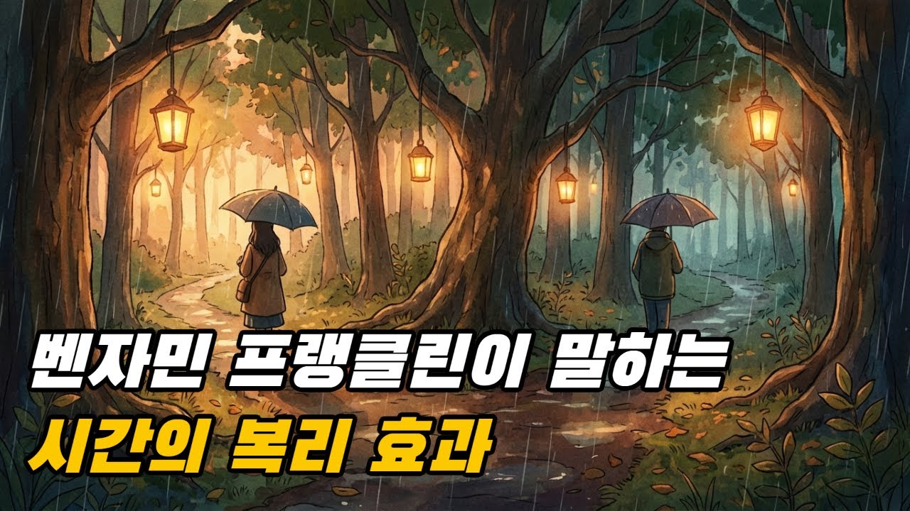 [오늘의 지혜] 똑같이 시작했는데 왜 격차가 벌어질까? 프랭클린이 말하는 시간의 복리 효과