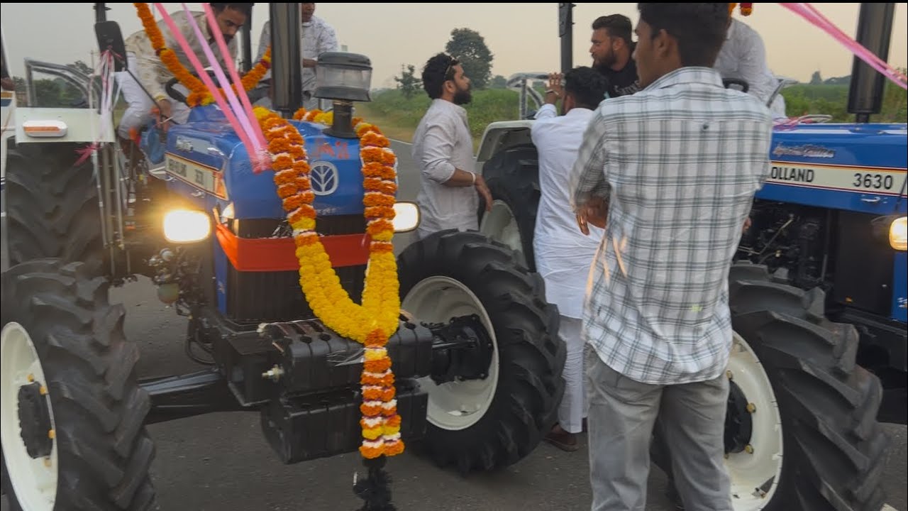 Finally New Holland Book kar Diya new tractor and Thresure bhi Special addition 3630