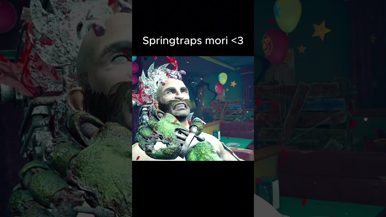 Springtraps mori - new DBD character 
