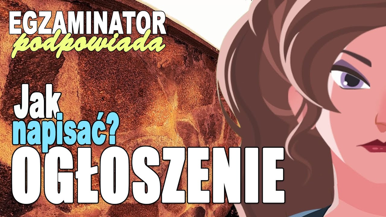 Jak napisać ogłoszenie ? - #21 egzamin ósmoklasisty