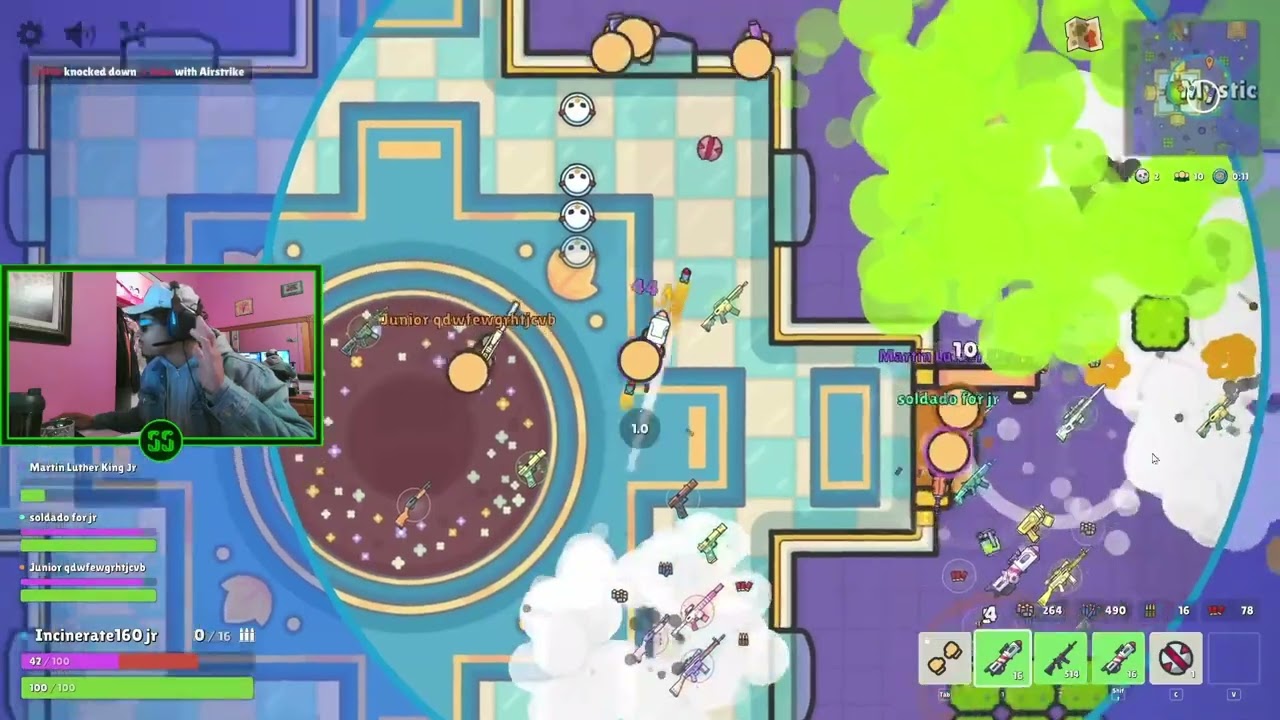 GOAT Reacts to ZZ PT.1 | ZombsRoyale.io