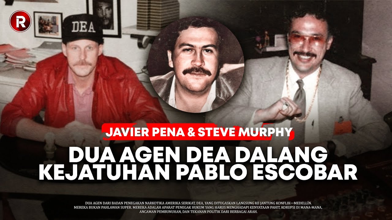 KISAH 2 AGEN DEA YANG MENJADI DALANG DIBALIK KEJATUHAN PABLO ESCOBAR