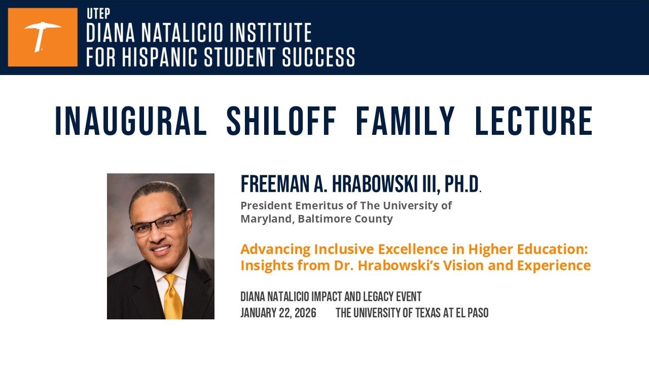 Shiloff Family Inaugural Lecture
