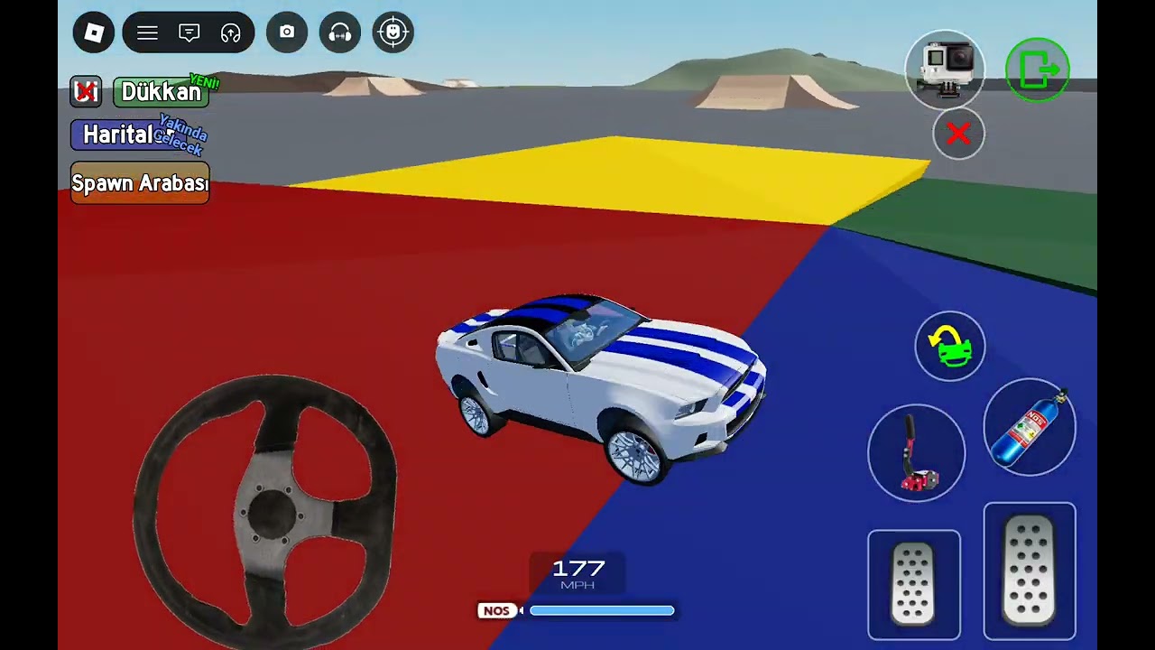 Roblox@ Nitro car oyunu@😎