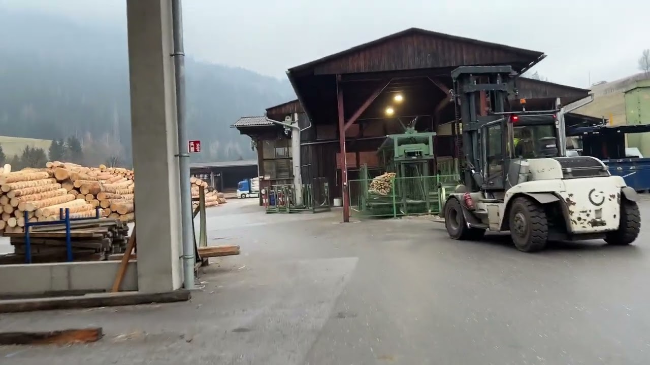 SchafferHolz Timber Export - Kiln Dry Facilities and one of our production lines