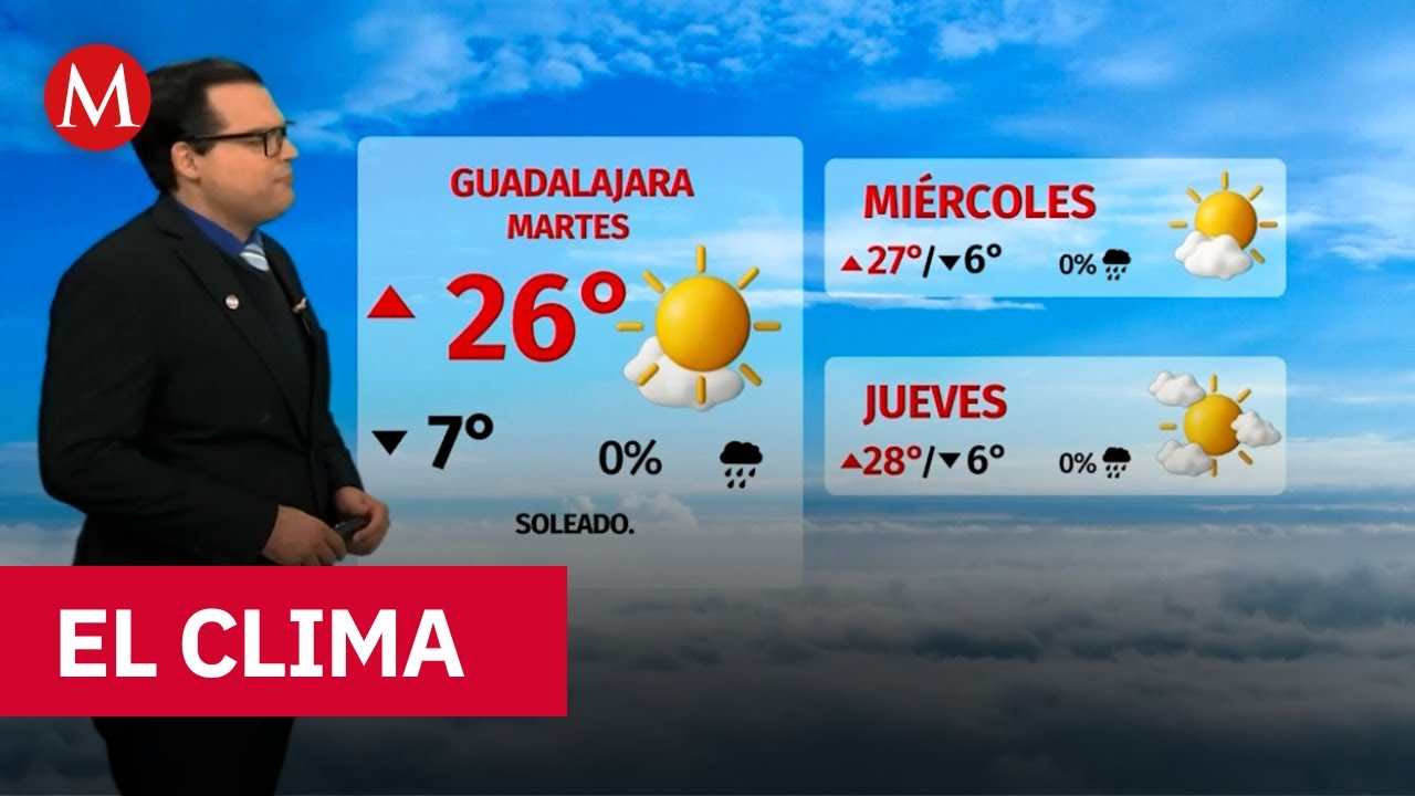Clima de hoy martes 27 de enero de 2026 | Pronóstico con Nelson Valdez