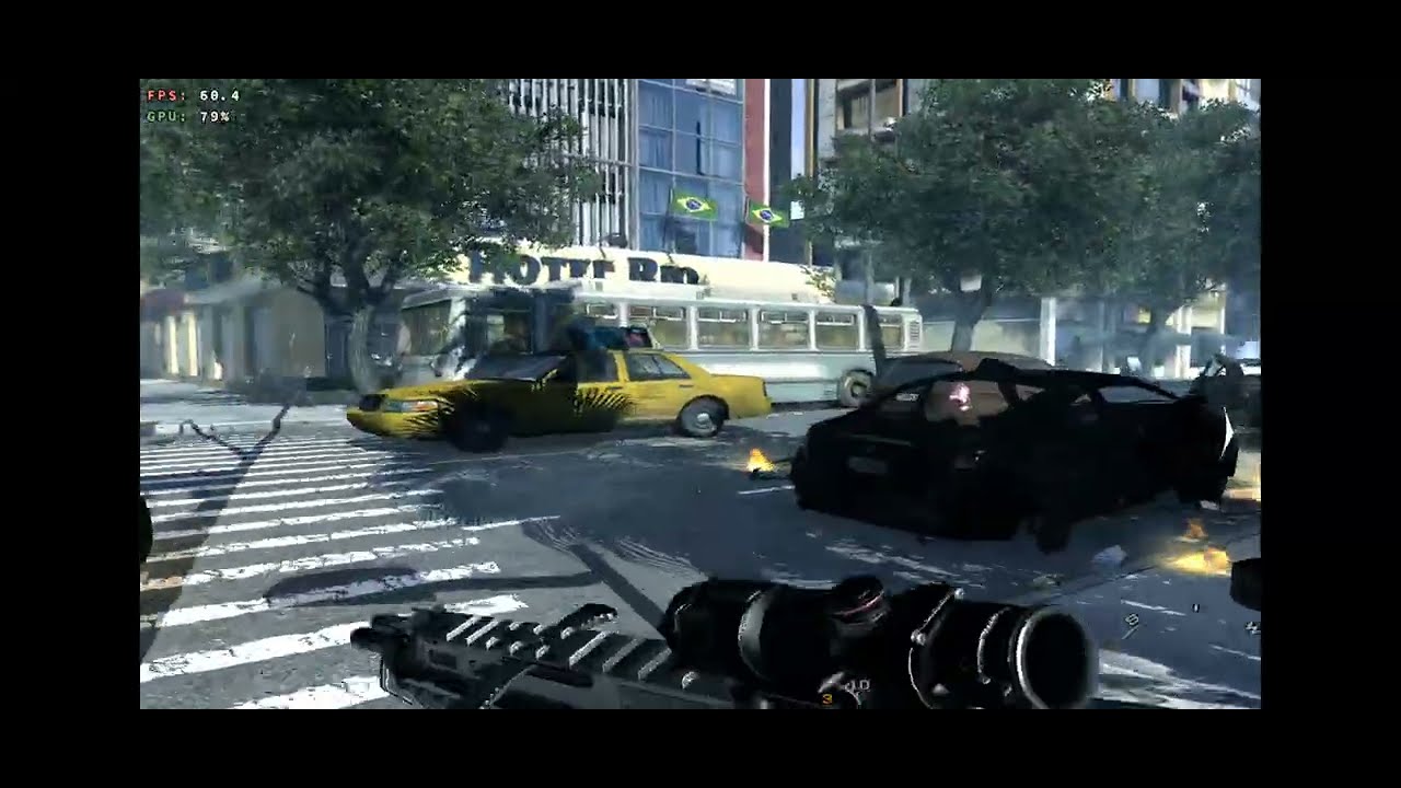 Call of duty:modern walfare 2 with gamepad and controller.60fps poco f6 8gb ram.winlator bionic