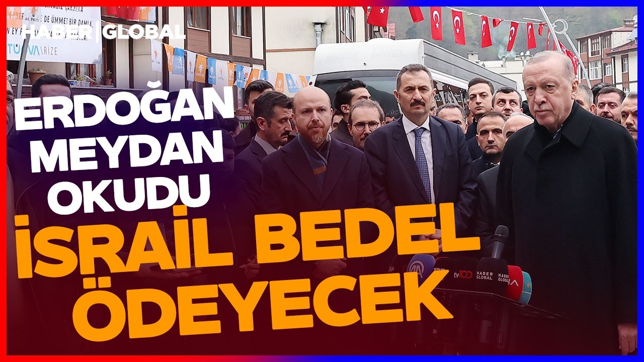 İSRAİL BEDEL ÖDEYECEK! Erdoğan İsrail'in Alçak Saldırılarına Karşı Ağır Konuştu