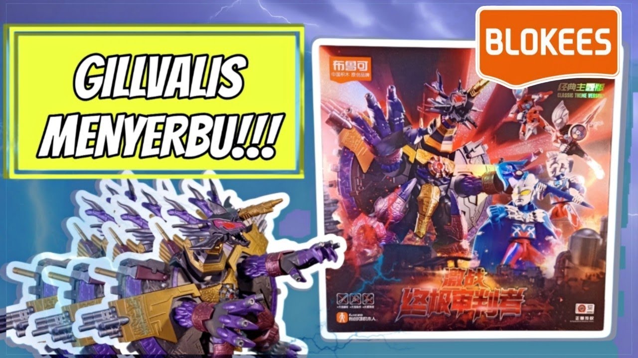 GILLVALIS MENYERBU!! - UNBOXING BLOKEES ULTRAMAN CLASSIC THEME VERSION!