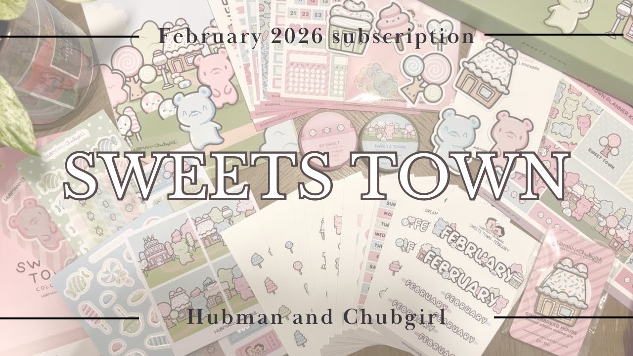 SWEETS TOWN 🍭 Unboxing Video I @hubmanchubgirlstore 
