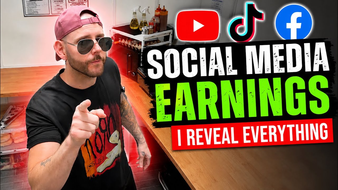 How Much I REALLY Make From Social Media (YouTube, TikTok & Facebook)