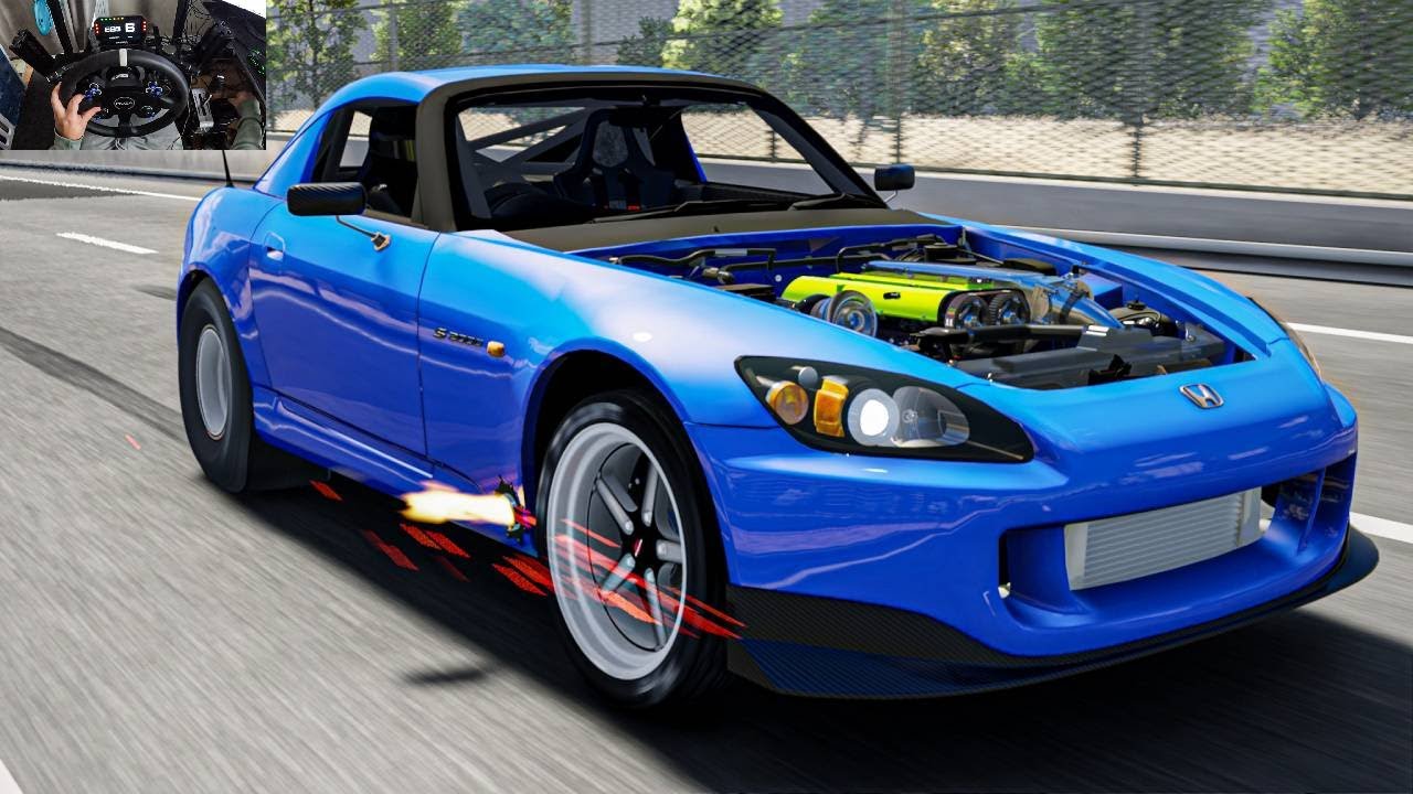 5,200HP Big Turbo 2JZ Swapped Honda S2000 AP2 - Assetto Corsa