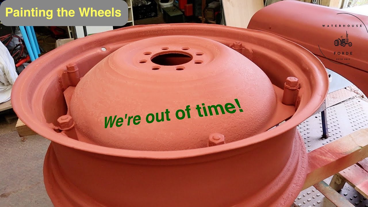 #155 Ferguson TED20 - Painting the Wheels