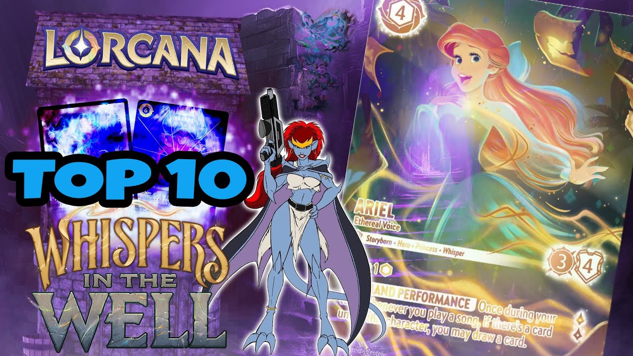 Top 10 Whispers in the Well Cards | Disney Lorcana