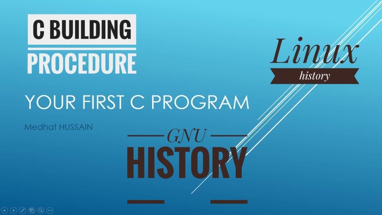 Your First C Program ( C أساسيات برمجه ال )