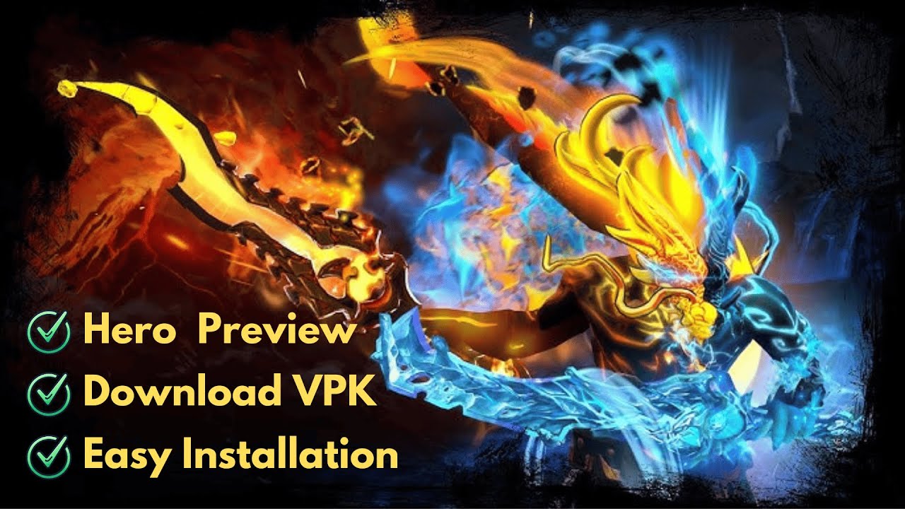 🔥 Juggernaut Dual Dragon Wielding Skin | Dota 2 Mod Showcase & VPK Guide 🔥