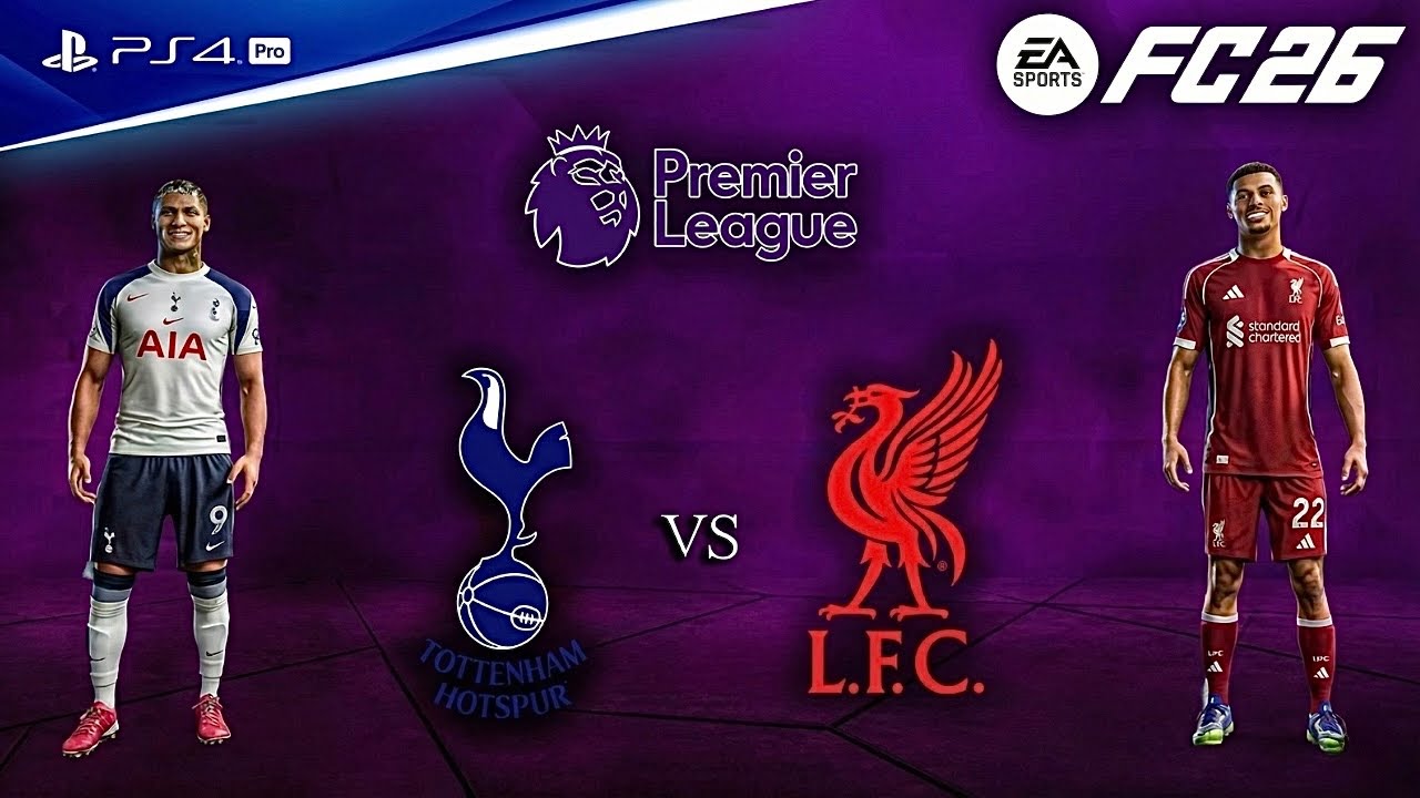 FC26 - Tottenham vs. Liverpool - Premier League 25/26 Full Match