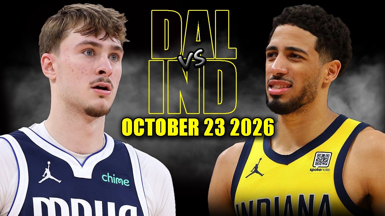 Dallas Mavericks vs Indiana Pacers Full Game Highlights - October 23, 2026 | NBA Season