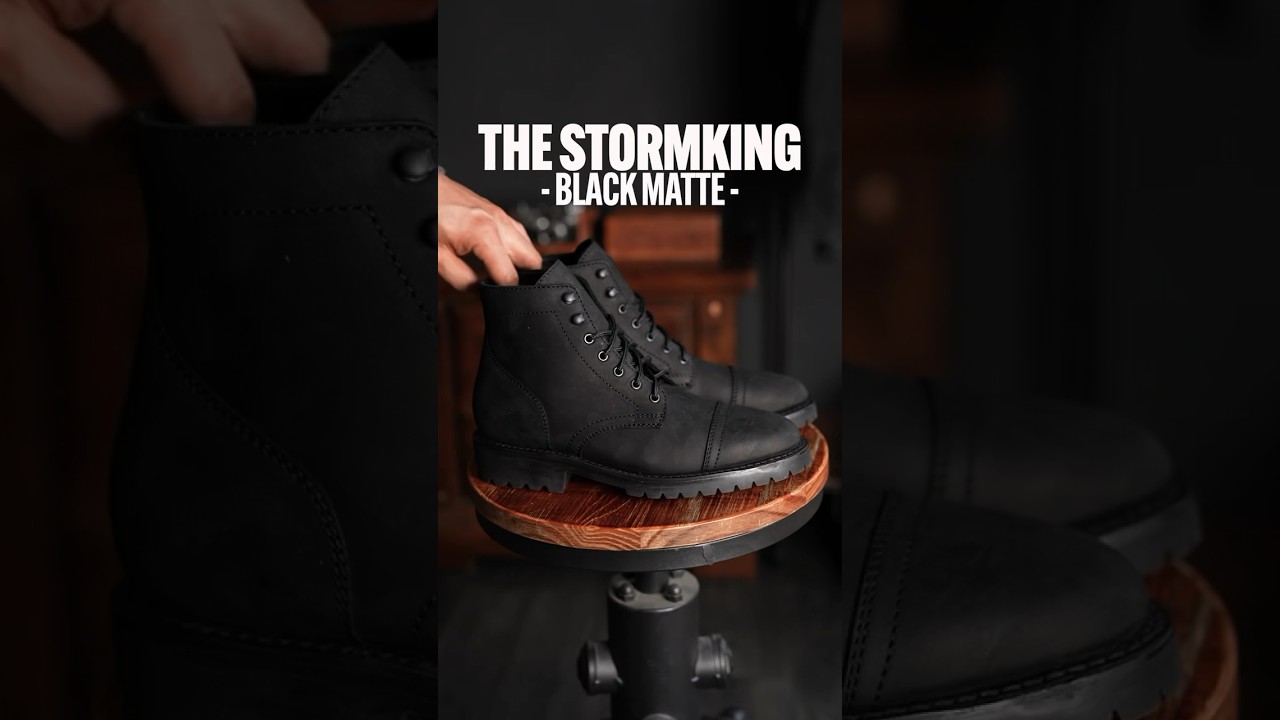 The NEW Black Matte Stormking&reg;️ Captain! #thursdayboots #blackmatte #unboxing #bootseason