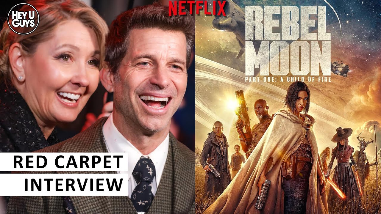 Zack Snyder and Deborah Snyder Rebel Moon - Part One: A Child of Fire Premiere Interview