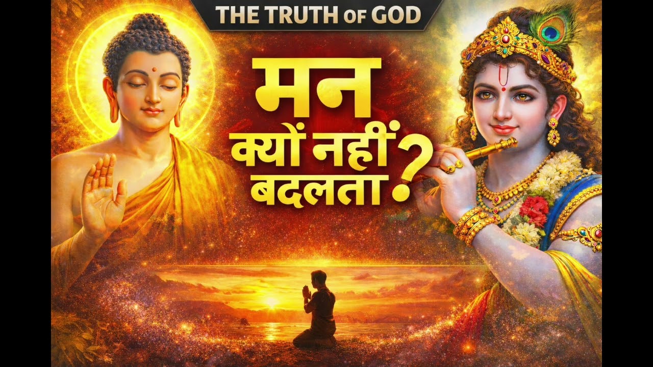 मन क्यों नहीं बदलता? Man kyon nahi badalta? The Truth of God !!