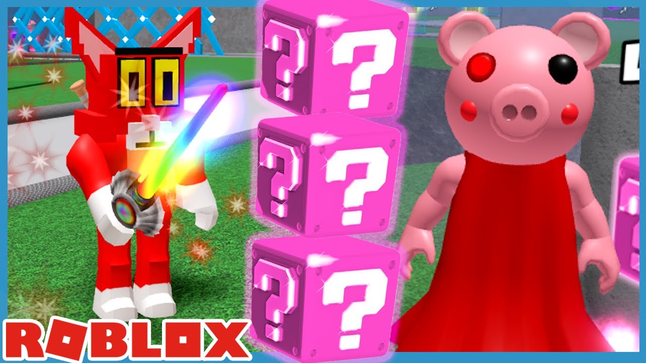 Roblox Piggy Lucky Block Challenge