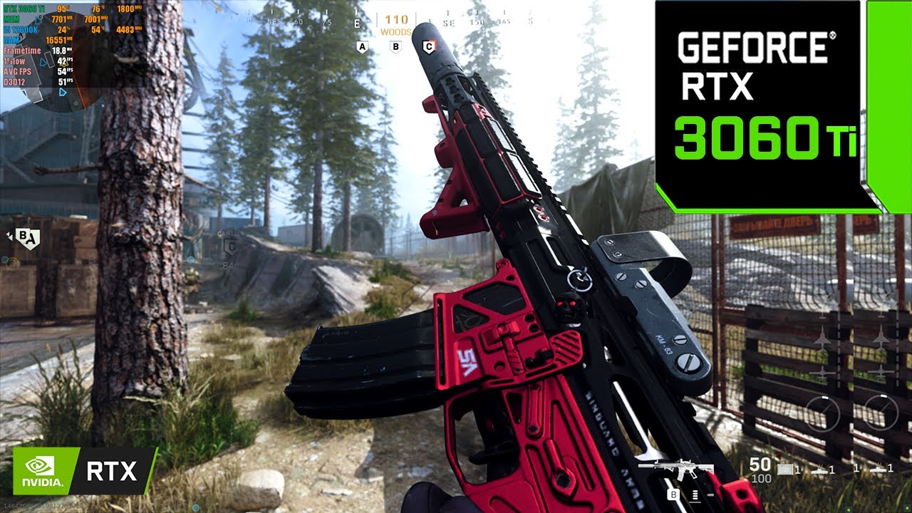 Call of Duty : Modern Warfare | RTX 3060 Ti 8GB ( 4K Maximum Settings RTX ON / DLSS OFF )