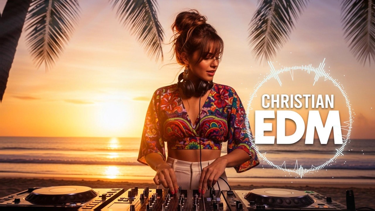 🎶 Christian EDM Worship | Glory Beats & Peaceful Waves 🌌🎵
