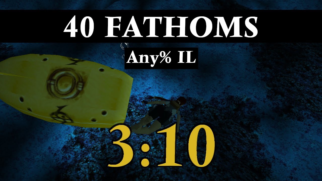 Tomb Raider 2: 40 Fathoms Speedrun - 3:10 [WR]