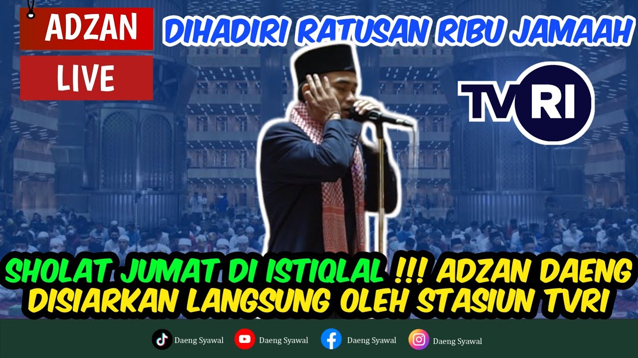ADZAN | TERBARU!!! ADZAN JUMAT DAENG SYAWAL PAKAI LANGGAM KURDI KHAS DAENG | BIKIN JAMAAH TERPESONA